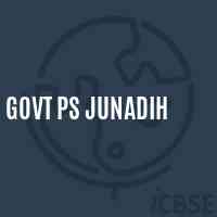 Govt Ps Junadih Primary School Logo