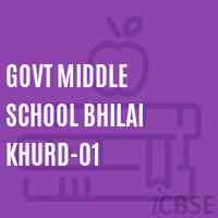 Govt Middle School Bhilai Khurd-01 Logo