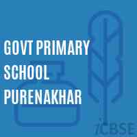 Govt Primary School Purenakhar Logo