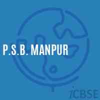 P.S.B. Manpur Primary School Logo