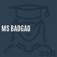 Ms Badgad Middle School Logo