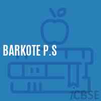 Barkote P.S Primary School Logo