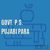 Govt. P.S. Pujari Para Primary School Logo