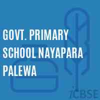 Govt. Primary School Nayapara Palewa Logo