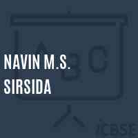 Navin M.S. Sirsida Middle School Logo