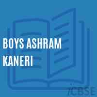 Boys Ashram Kaneri Primary School Logo