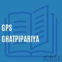 Gps Ghatpipariya Primary School Logo