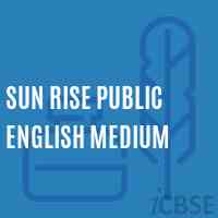 Sun Rise Public English Medium Middle School Logo