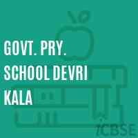 Govt. Pry. School Devri Kala Logo
