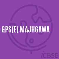 Gps(E) Majhgawa Primary School Logo