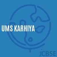 Ums Karhiya Middle School Logo