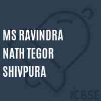 Ms Ravindra Nath Tegor Shivpura Middle School Logo
