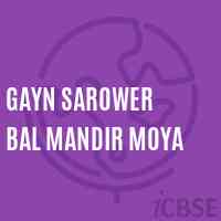 Gayn Sarower Bal Mandir Moya Primary School Logo