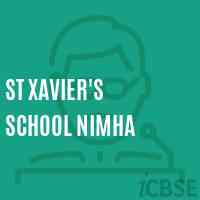 St Xavier'S School Nimha Logo