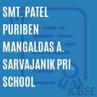 Smt. Patel Puriben Mangaldas A. Sarvajanik Pri. School Logo