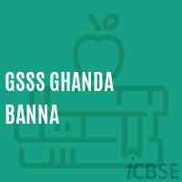 Gsss Ghanda Banna High School Logo