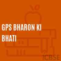 Gps Bharon Ki Bhati Primary School Logo