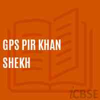 Gps Pir Khan Shekh Primary School Logo