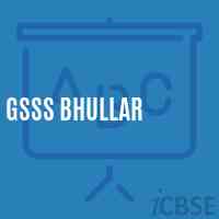 Gsss Bhullar High School Logo