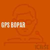 Gps Bopar Primary School Logo