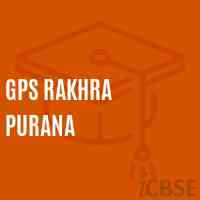 Gps Rakhra Purana Primary School Logo
