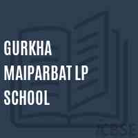 Gurkha Maiparbat Lp School Logo