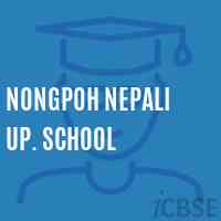 Nongpoh Nepali Up. School Logo