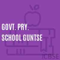 Govt. Pry. School Guntse Logo