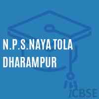 N.P.S.Naya Tola Dharampur Primary School Logo