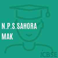 N.P.S.Sahora Mak Primary School Logo