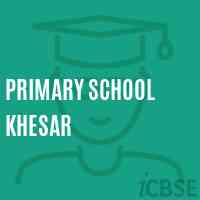 Primary School Khesar Logo