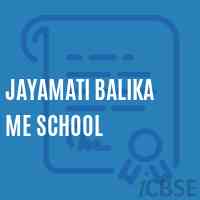 Jayamati Balika Me School Logo