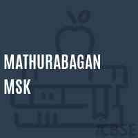 Mathurabagan Msk School Logo