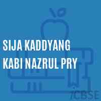 Sija Kaddyang Kabi Nazrul Pry Primary School Logo