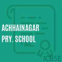Achhainagar Pry. School Logo