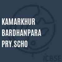 Kamarkhur Bardhanpara Pry.Scho Primary School Logo