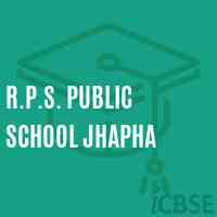 R.P.S. Public School Jhapha Logo