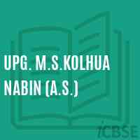 Upg. M.S.Kolhua Nabin (A.S.) Middle School Logo