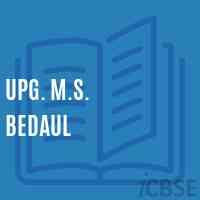 Upg. M.S. Bedaul Middle School Logo