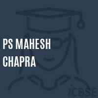 Ps Mahesh Chapra Primary School Logo
