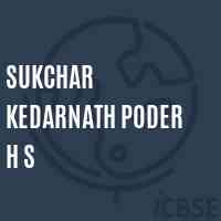 Sukchar Kedarnath Poder H S High School Logo