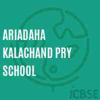 Ariadaha Kalachand Pry School Logo
