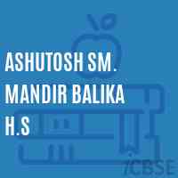 Ashutosh Sm. Mandir Balika H.S High School Logo