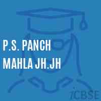 P.S. Panch Mahla Jh.Jh Primary School Logo