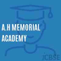 A.H Memorial Academy Middle School Logo