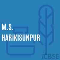 M.S. Harikisunpur Middle School Logo