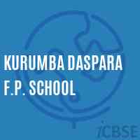 Kurumba Daspara F.P. School Logo