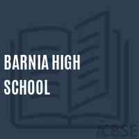 Barnia High School Logo