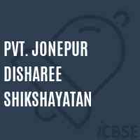 Pvt. Jonepur Disharee Shikshayatan Middle School Logo