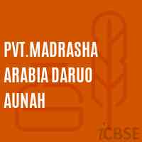 Pvt.Madrasha Arabia Daruo Aunah Primary School Logo